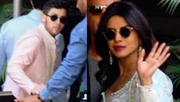 First Look Of Priyanka Chopra And Nick Jonas From Their Pre-Wedding Puja, Celebrations Begin