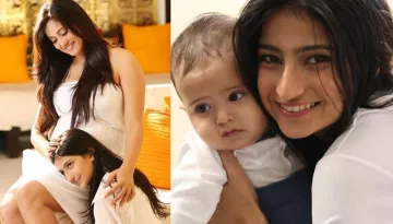 These Pics Of Shweta Tiwari's Babies Palak And Reyansh Tell That Step-Siblings Can Bond Too