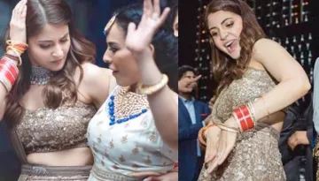 'Punjabi Swag Bahu' Anushka Sharma Dancing With 'Chooda' On Her Reception [Unseen Pictures]