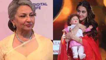 Sara Ali Khan's Awkward Encounter With Taimur Ali Khan-Doll Leaves Dadi Sharmila Tagore Alarmed
