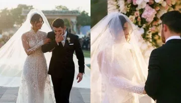 Priyanka Chopra-Nick Jonas Had Cut A Huge 6-Tier Wedding Cake Post Their Christian Wedding, See Pic