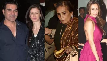 Arbaaz Khan's GF Giorgia And Ex Malaika Arora Ring In Salma Khan's Birthday, Khan Khandaan Joins In