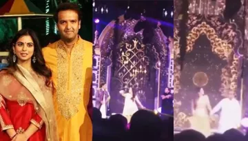 Nita Ambani Dances With Sons, Anant And Akash On 'Maahi Ve' At Isha And Anand's Sangeet Ceremony