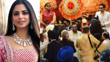Isha Ambani's Brothers, Akash And Anant Ambaniâ€™s Heroic Entry On Horses At Their Sister's Wedding