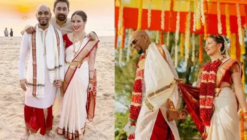 Raghu Ram And Natalie Di Luccio's First Official Wedding Pictures Are Finally Out