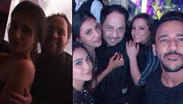 Additi Gupta Dances Like There's No Tomorrow With Drashti, Krystle, Pooja, Kritika On Cocktail Night