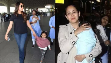 Mira Rajput Kapoor Trolled For Carrying Zain Kapoor This Time, In Her Arms, At The Mumbai Airport
