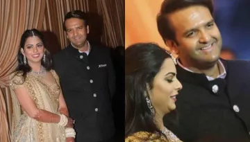 Isha Ambani And Anand Piramal's First Look With Families At Their Second Reception Hosted By Ambanis