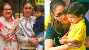 Taimur Ali Khan Spends Quality Time With Mom Kareena Kapoor And Naani Babita Before His 2nd Birthday