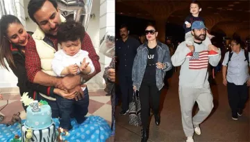 Taimur Ali Khan Excitedly Leaves For South Africa For His Second Birthday, With Saif And Kareena