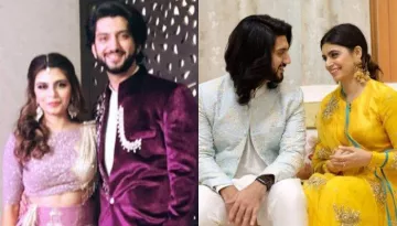 Kunal Jaisingh And Bharati Kumar's First Look From Their Sangeet Ceremony, Twin In Shades Of Purple