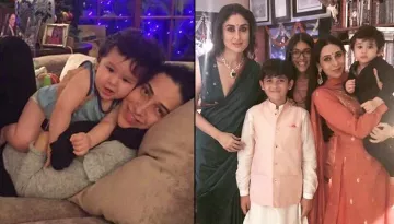 Taimur Ali Khan's Maasi Karisma Kapoor Has Cutest Wish For Her Jaan, Shares A Pic With Samiera-Kiaan