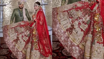 Ginni Chatrath's Wedding Lehenga Has Stunning Mathura Ghats, A Close Look At It Will Blow Your Mind