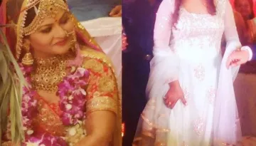 'Qubool Hai' Fame Anushkaa Singh Married Secretly; Powder Blue Reception Gown Is On Our Wishlist