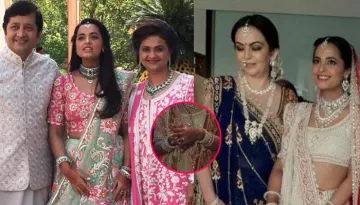 Dhirubhai Ambani's Grandaughter, Married In The Jewellers' Family, Wore A 'Chooda' Made Of Diamonds