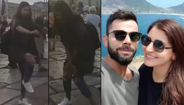 After Virat's Bhangra With Shikhar, Wifey Anushka Shows Her Dance Skills On The Streets Of Cape Town