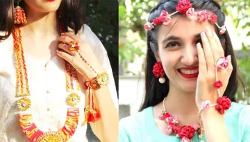 10 Beautiful Gota Jewellery Pieces For Brides To Look Divine On Their Pre-Wedding Ceremonies