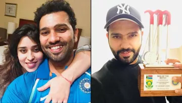 Rohit Sharma Dedicates His Man Of The Match Trophy To Wife Ritika, Best Valentine's Gift Ever!