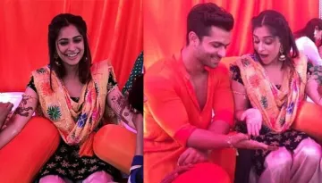 Shoaib And Dipika's Mehendi Pics Are Out, Flaunts His Bride's Name On His Hand