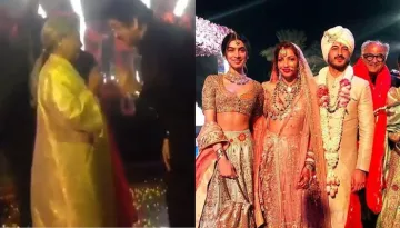 Jaya Bachchan Dancing During Mohit And Antara's Sangeet On 'Husn Hai Suhana' [WATCH VIDEO]