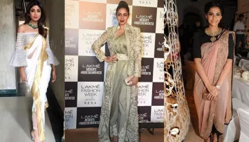Slay It Like These Bollywood Divas In The Trendy Dupatta-And-Pants Fusion Wear!