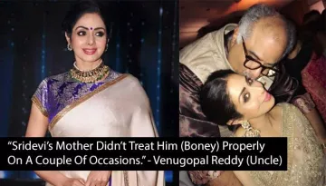 Sridevi's Uncle Reveals Unknown Details About Her Life - Financial Condition, Husband And Step-Son
