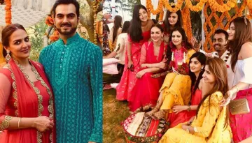 'Bhabhi' Esha Deol Looked Stunning On Her 'Devar' Divesh's Wedding And Other Celebrations