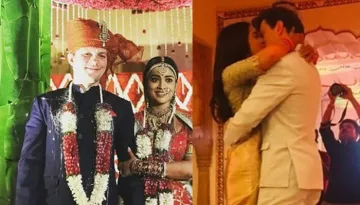 Newly-Weds Shriya Saran And Andrei Koscheev's Post-Wedding Kiss Picture Goes Viral