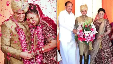 IAS Couple Tina Dabi And Athar Aamir Khan Host Grand Reception In Delhi, Blessed By Vice President