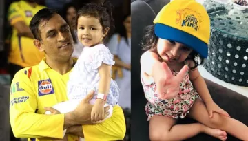 When Ziva Wanted A Hug From Her Papa MS Dhoni During An IPL Match, Watch The Video