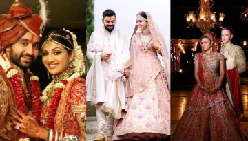 10 Celeb Couples Who Colour-Coordinated Their Outfits On Their Wedding Day And Gave Us Wedding Goals