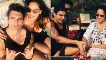 Bipasha Basu And Karan Singh Grover's Second Anniversary Cake Is All About Their 'Monkey Love'