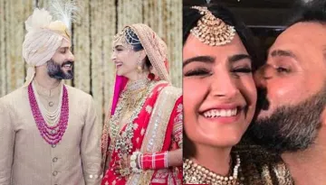 Anand Ahuja Kissing On Sonam Kapoor's Cheek Is The Loveliest Thing You'll See Today