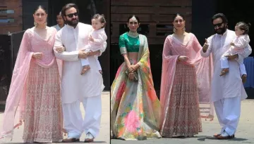 Kareena Kapoor Khan Twins With Her Son, Taimur Ali Khan At 'Sonam Ki Shaadi', His Hairstyle Is Cute