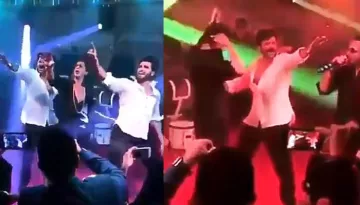 'King Khan' Shah Rukh Khan Danced Crazily With Anil Kapoor-Ranveer Singh At Sonam Kapoor's Reception
