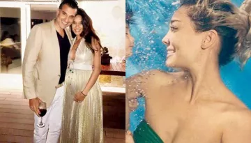 Lisa Haydon's 11-Months-Old Baby Zack Goes For Swimming Classes, Poses Underwater With Mom!
