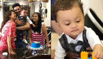 Karan-Nisha's Son Kavish Turns 11-Month-Old, Birthday Cake Is About The Milestone He Has Achieved
