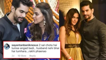 When Neha Dhupia Was Asked To Tie Rakhi To Hubby Angad Bedi, What An Epic Reply She Gave!