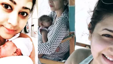 'Kayamath' Fame Panchi Bora Enjoyed 'Mommy's Day Out' With Her 3-Month-Old Baby On Beach
