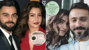 14 Unique And Gorgeous Celebrity Wedding Invites For The Couples Who Want To Be A Little 'Hatke'