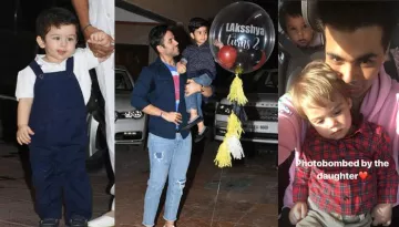Taimur Ali Khan, Roohi And Yash Johar Enjoy Dancing And Playing At Lakkshya Kapoor's 2nd B'day Bash
