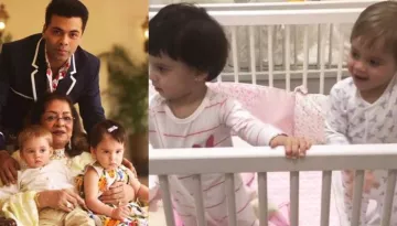 Yash-Roohi Have A Screaming Match When Papa Karan Johar Asks Them To Sleep [VIDEO]