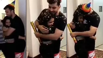 Himansh Kohli Surprises His Alleged Girlfriend Neha Kakkar On Her Birthday, Leaving Her Teary-Eyed