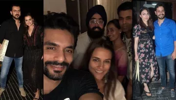 Newly-Weds Neha Dhupia And Angad Bedi Hosted Post-Wedding Party, Karan, Dia, Soha, Kunal Attend