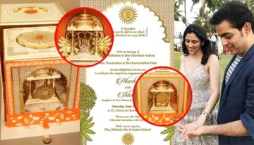 Akash And Shloka's Unique Engagement Invitation: A Temple Inside A Box And A Card