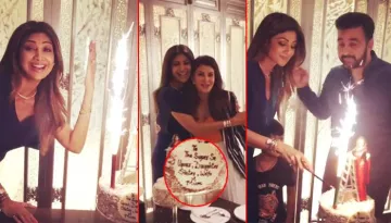 Hubby Raj's 'Super Se Upar' Cake For Wifey Shilpa On Her 43rd B'Day Is The Best Thing, Pics Inside!