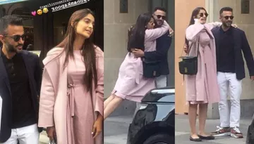 Newly-Weds Sonam Kapoor Ahuja-Anand S Ahuja's Lovely PDA On London Streets, Pics Inside!