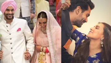 Newly-Weds Neha Dhupia-Angad Bedi Celebrate One Month Anniversary, Share Romantic Messages
