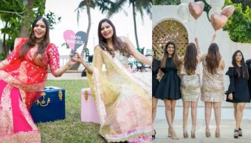 Twin Sisters Aastha And Aashna Got Married On The Same Day, Had The Most Unique Bridesmaids Shoot