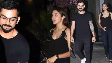Lovebirds Virat Kohli And Anushka Sharma Go Out For A Romantic Dinner Date [Video Inside]